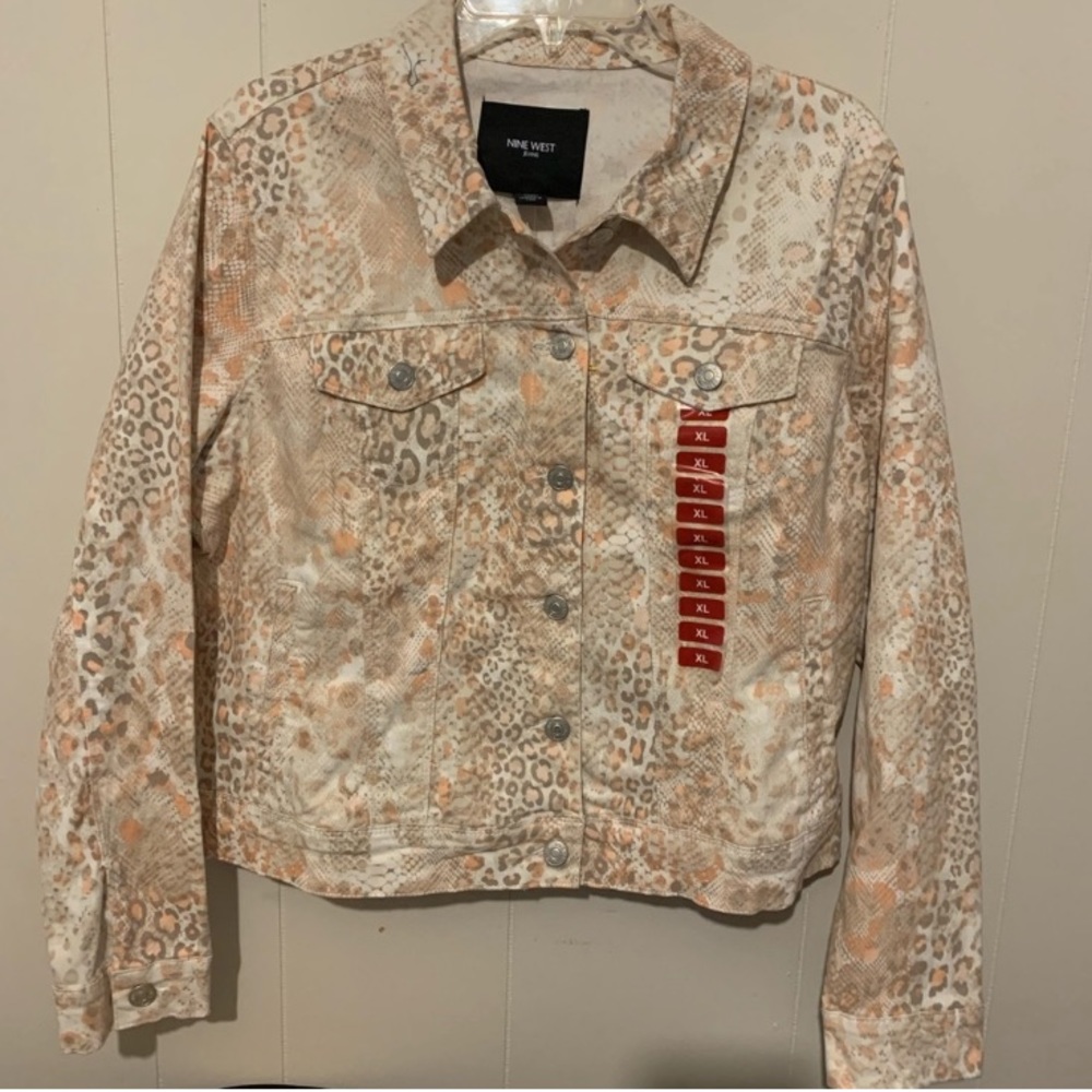New with Tags Nine West Jacket Size XL. Very cute and comfortable. See all